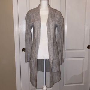 Cozy hooded cardigan